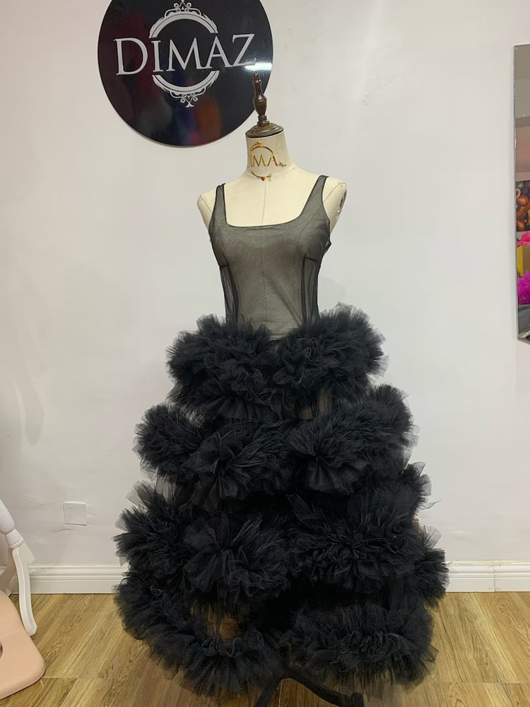 Liliana statement dress - Dimaz