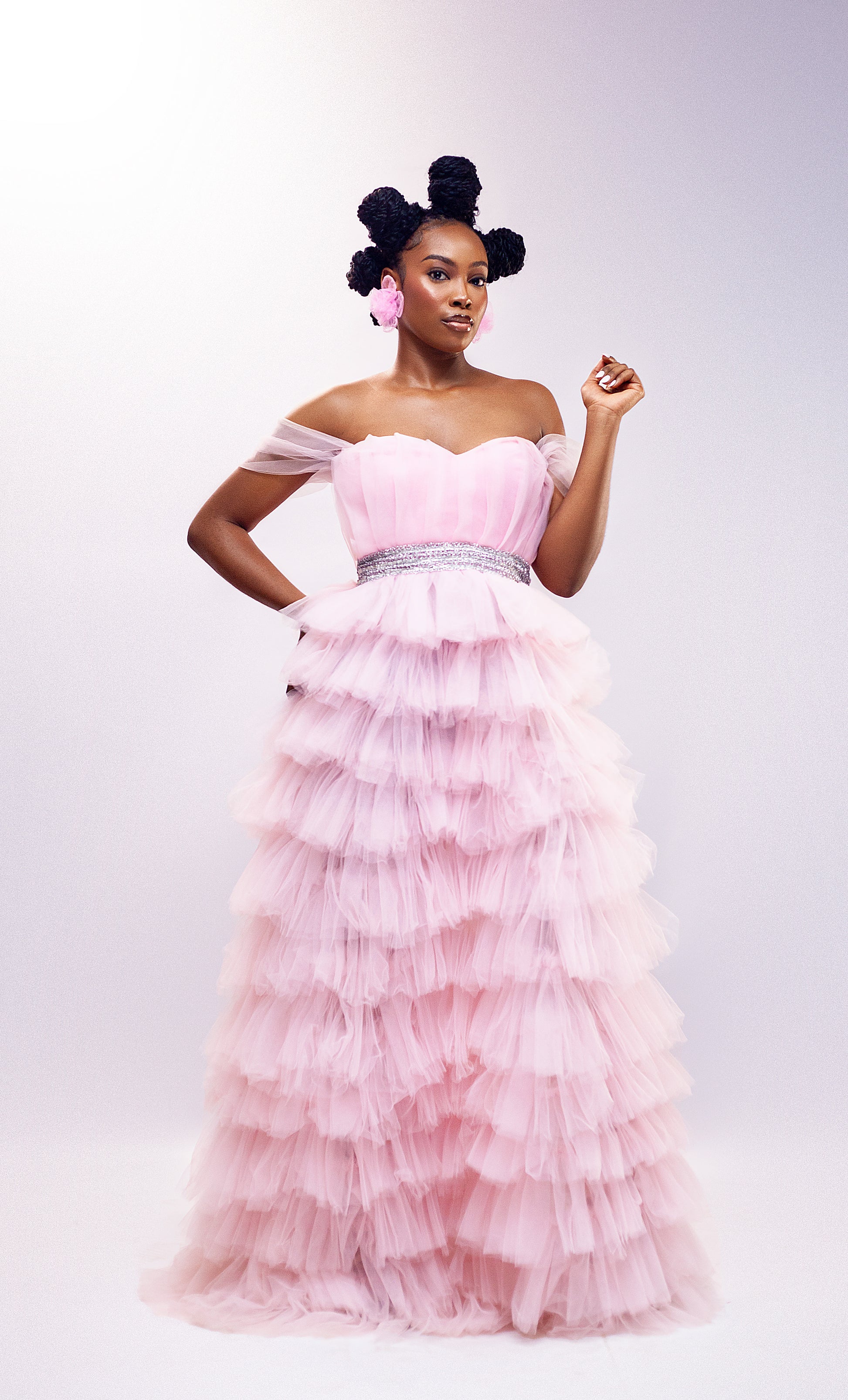 Pink Tulle Dress