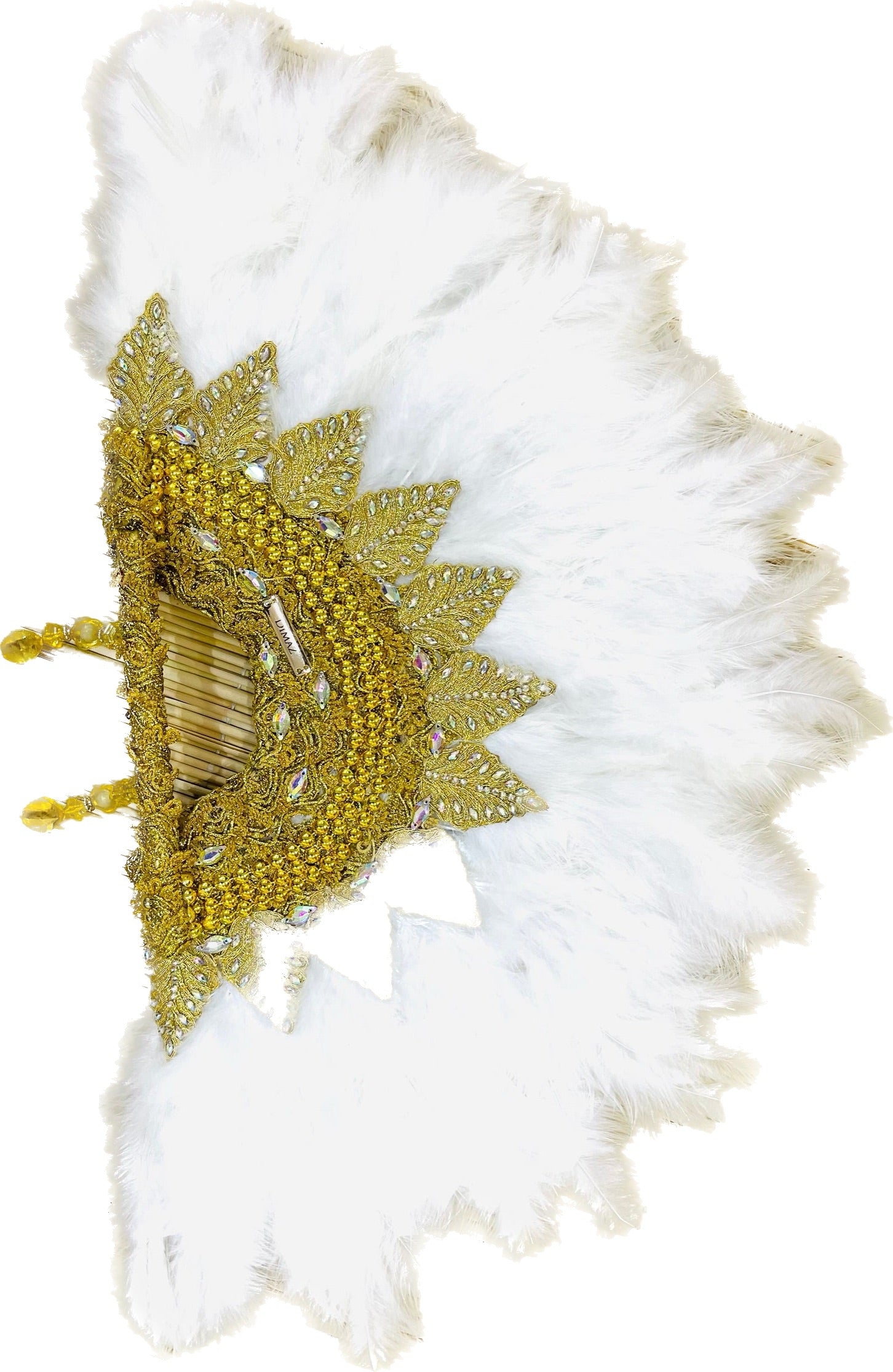 Feather Fan for Nigerian Traditional Weddings