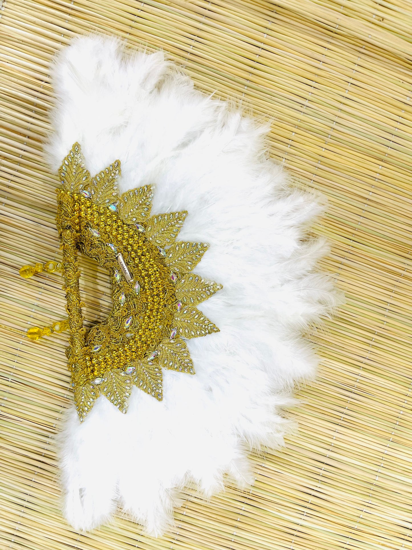 Feather Fan for Nigerian Traditional Weddings