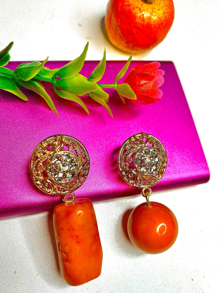 Antique gemstone earrings - Dimaz