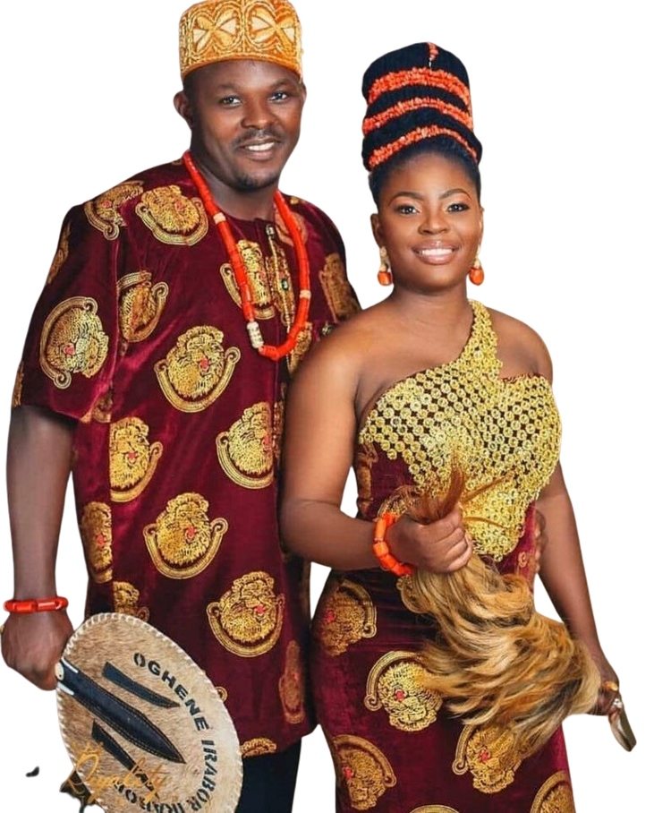 Igbo couple attire - Dimaz