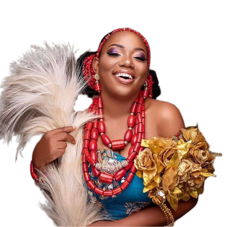 African Nigerian traditional wedding accessory - Dimaz