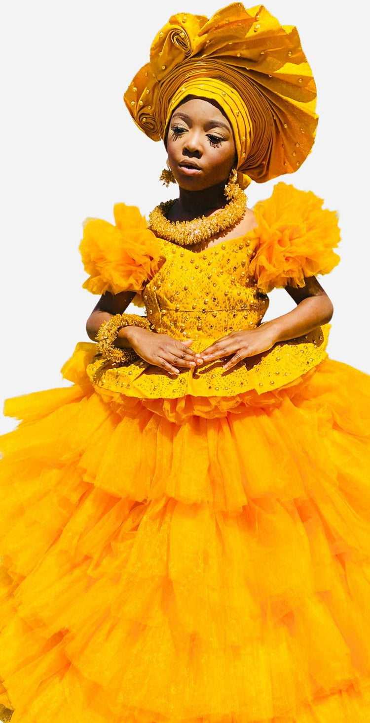 Princess Yellow Dress