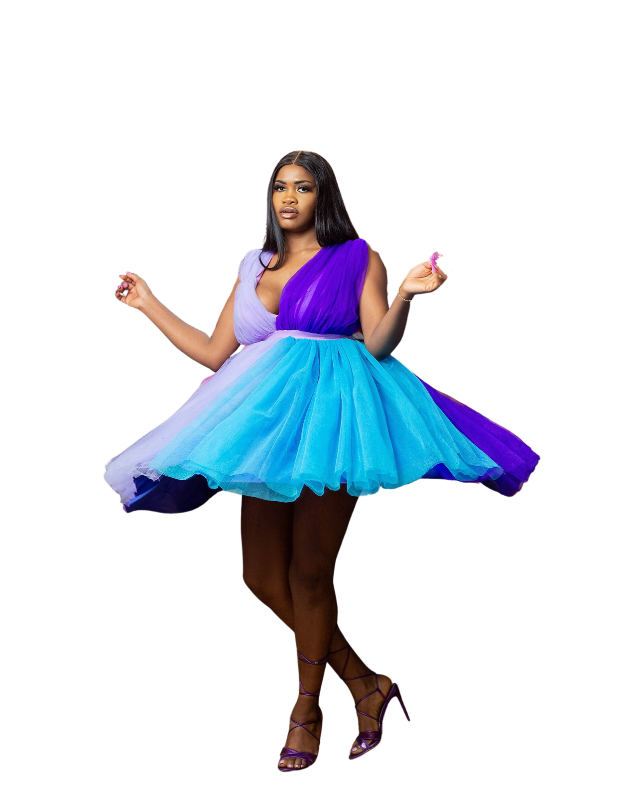 Blue Orchid Dress - Dimaz