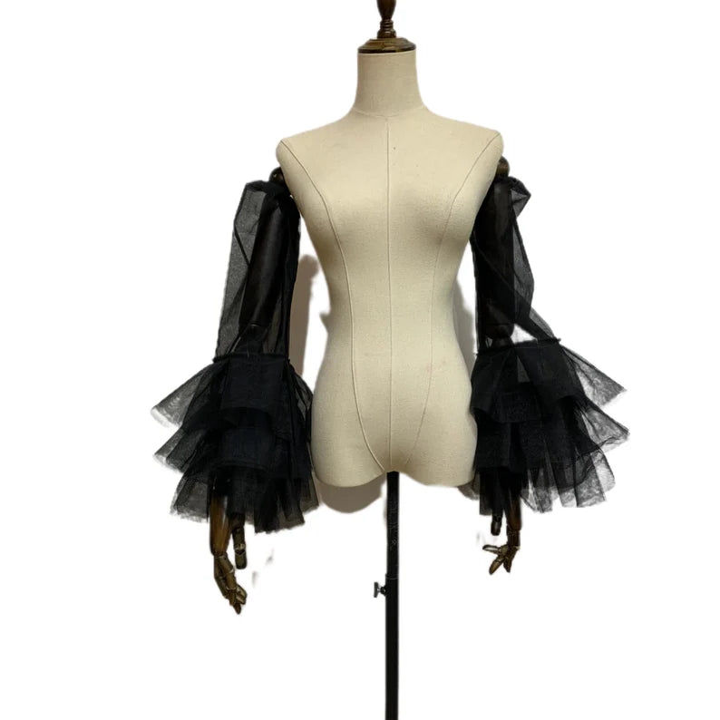 Black detachable sleeves - Dimaz